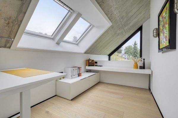 Arbeitszimmer mit Galerie 