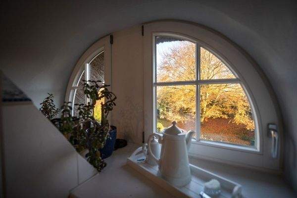 Rundbogen Flügelfenster