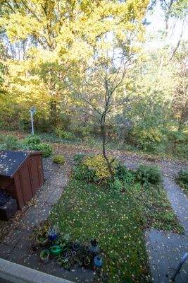 Blick aus dem Schlafzimmer