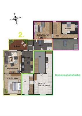 Grundriss - Obergeschoss