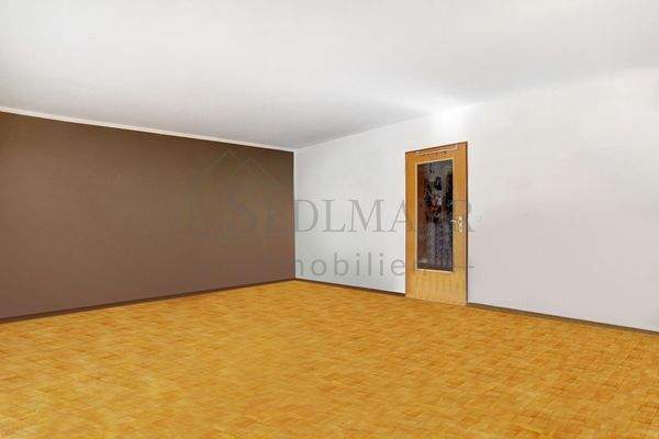 Ansicht Wohnung 3 Wohnzimmer Anischt 2