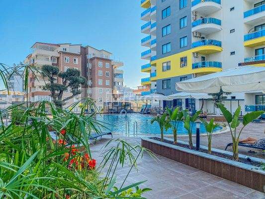 Sea View Apartments in Alanya Antalya in a Complex Close to Sea