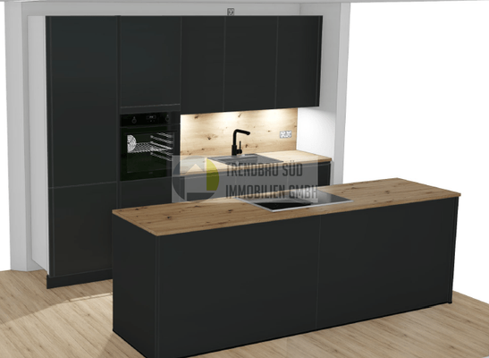 Küchenperspektive als 3D