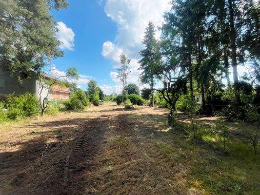 Blick nach vorn zur Straße