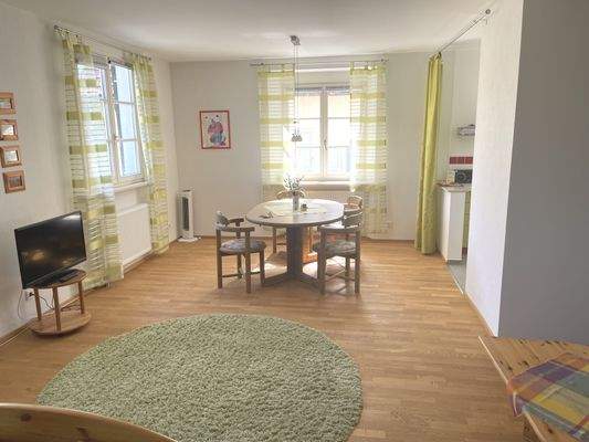 Wohnbereich im Apartment