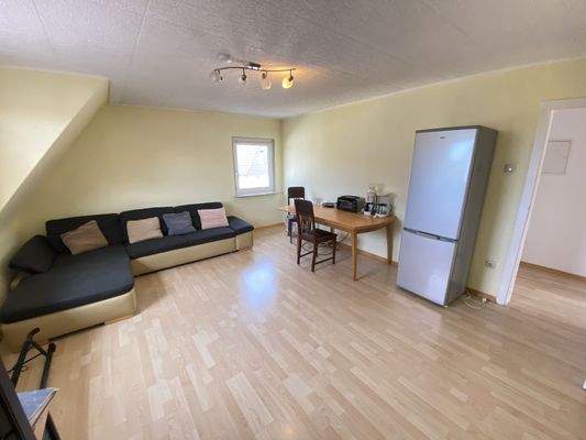 Wohnzimmer im Dachgeschoss