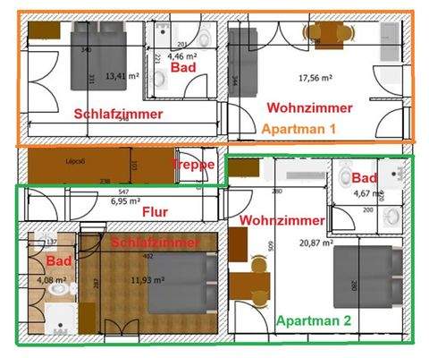 Grundriß Erdgeschoß