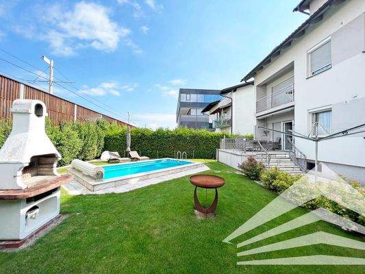 Terrasse I Garten I Ansicht Gartenseite