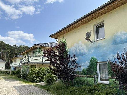 Bereich der Stellplätze