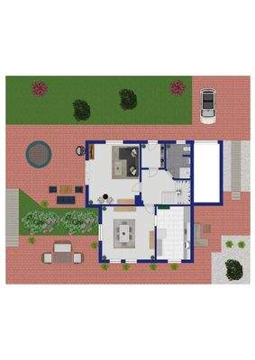 Erdgeschoss & Außenbereich