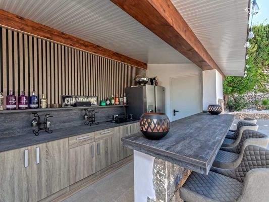 Außenbereich Küche