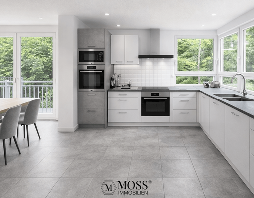 Küche KI neu Animation mit Druchbruch / neuen Böden