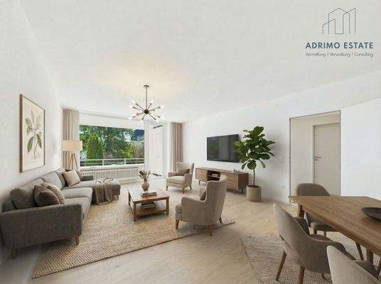 Wohn- & Essbereich  Einrichtungsbeispiel