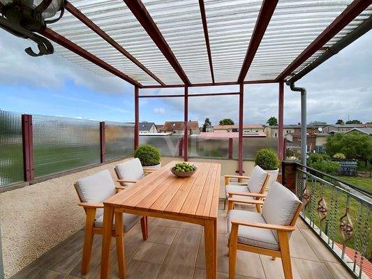 Möbilierungsbeispiel Terrasse 