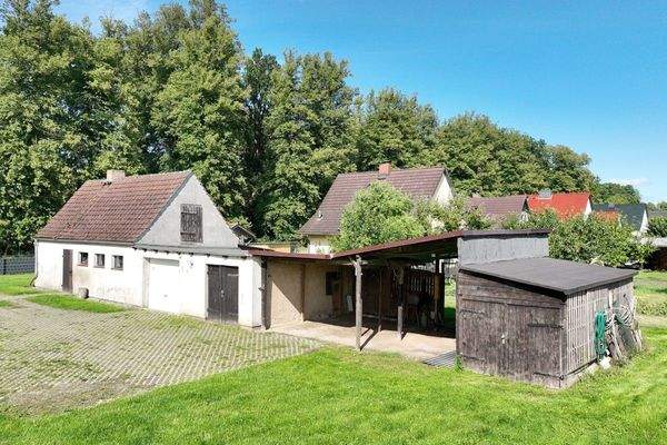 Blick auf das Nebengelass