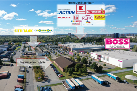 Rostock Ladenlokale, Ladenflächen 