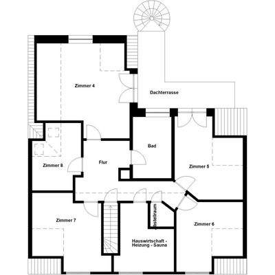 Grundriss Dachgeschoss