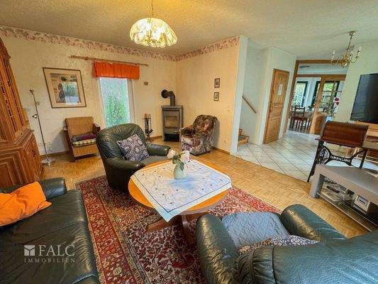 Wohnzimmer Ferienhaus EG