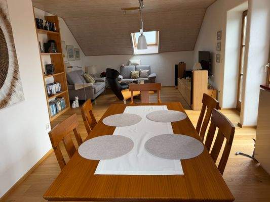 Wohn-Esszimmer Ansicht III