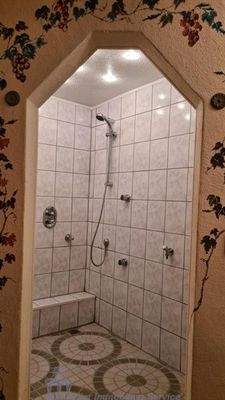 Duschtempel Wellnessraum