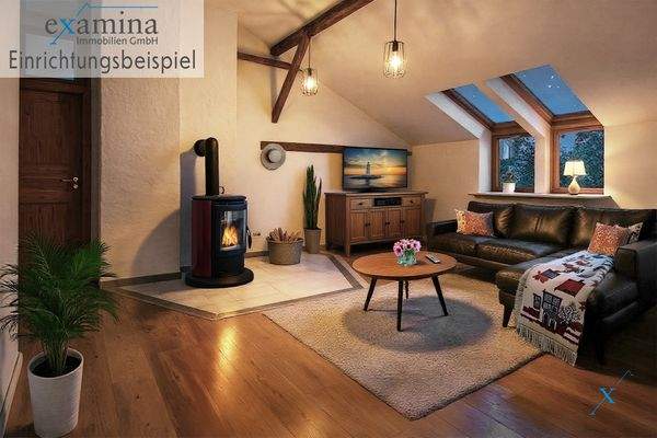 Wohnzimmer Staging