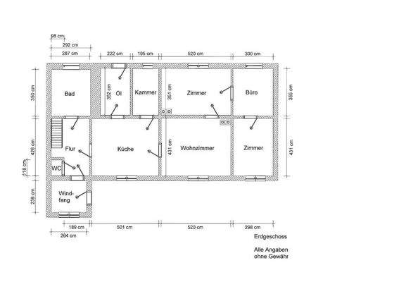 Grundriss Erdgeschoss