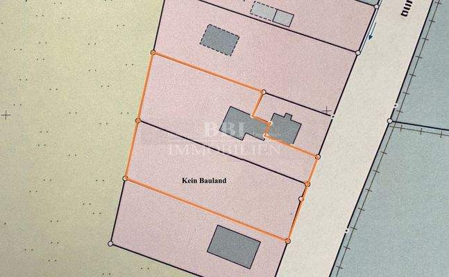 Ausschnitt aus der Flurkarte