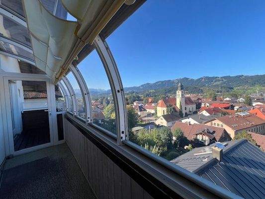 Vergl. Balkon Aussicht