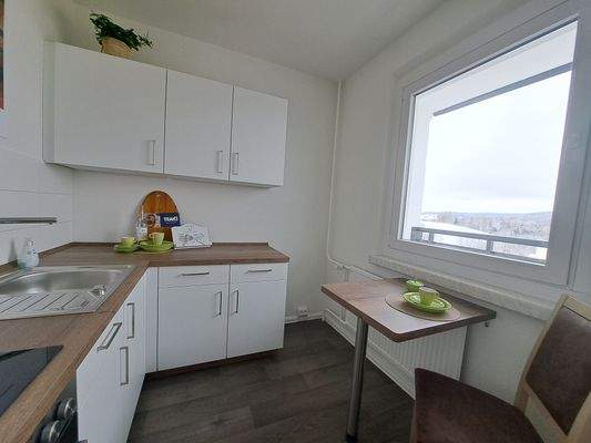 Küche - Beispielfoto einer Musterwohnung