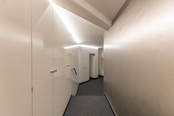 Untergeschoss mit Archiv