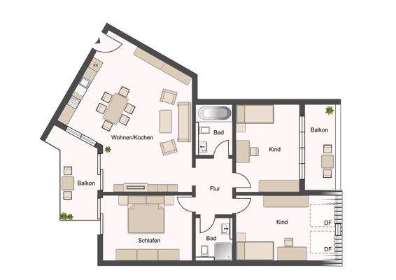 Grundriss WE22 beachten