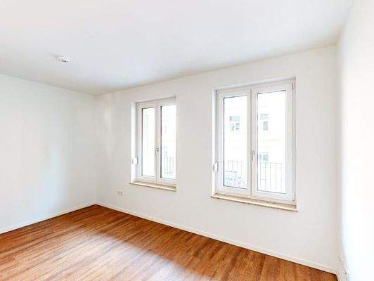 Schlafzimmer-schnittgleiche Wohnung