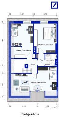 Grundriss Dachgeschoss