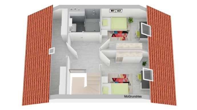 Grundriss Dachgeschoss