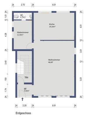 Grundriss Erdgeschoss