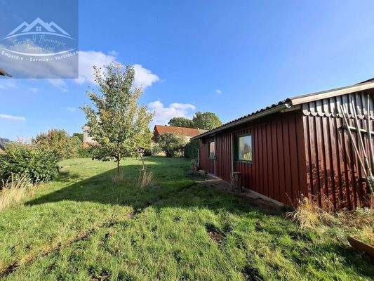 43 Gartenhaus / Werkstatt / Holzlager