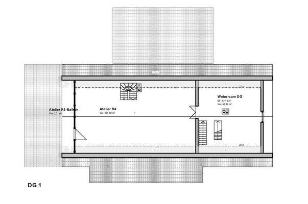 Grundriss Dachgeschoss 1