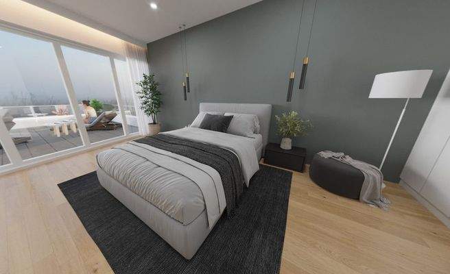 Visualisierung Schlafzimmer 