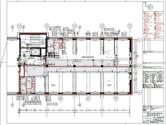 Grundrissplan 2OG Süd