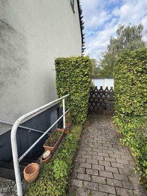 Kellerabgang & Gartentor