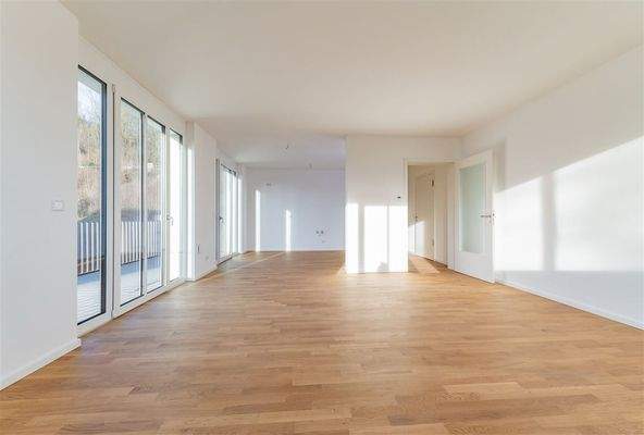 Wohnzimmer & offene Küche