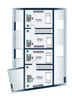 Hinterhaus WEH 2.4 und 2.5 DG