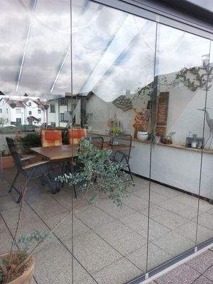 verglaste Terrasse - Wintergarten