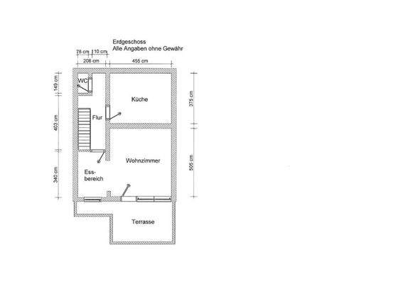 Grundriss Erdgeschoss