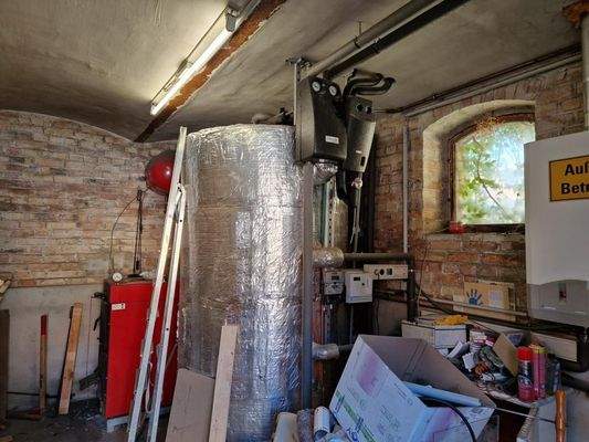 Heizung im Nebengelass