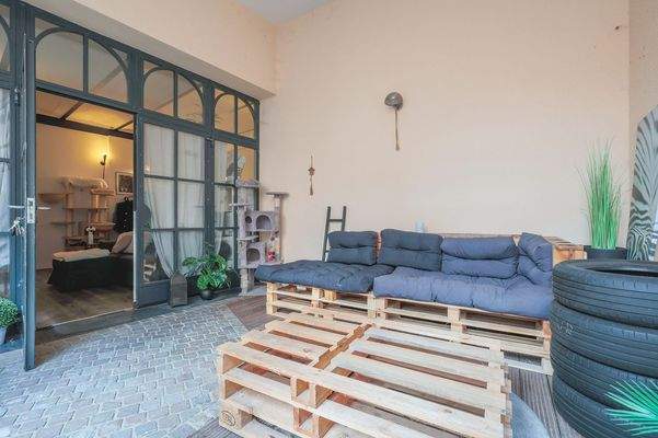 Apartment EG Zugang/Wintergarten