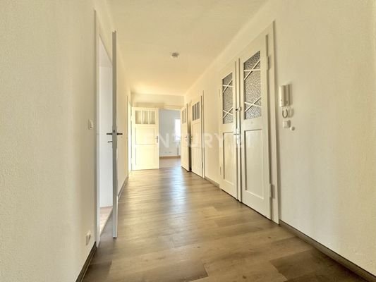 Flur der Wohnung im Vorderhaus