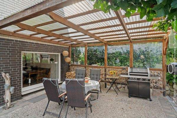 Überdachte Terrasse