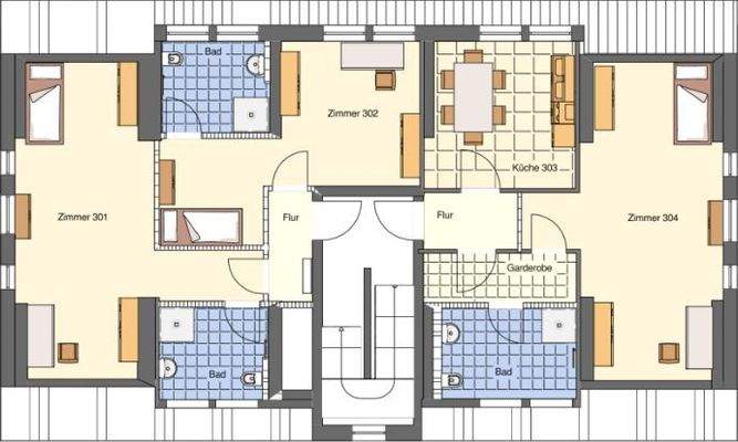 Grundriss Dachgeschoss