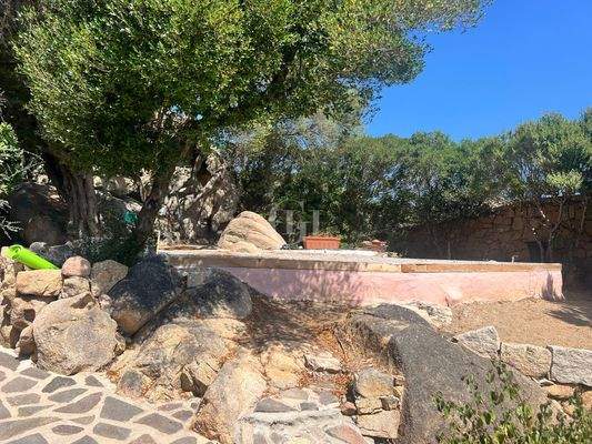 Blick aufs Meer.   Pool Veranlagung